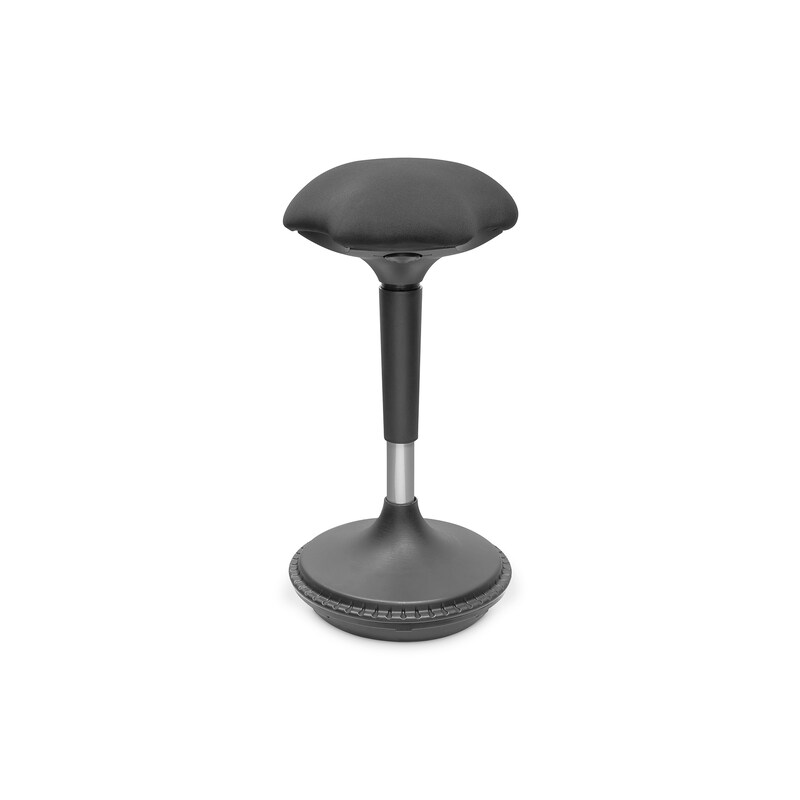 DIGITUS Ergonomischer Hocker / Stehhilfe, höhenverstellbar mit Gasdruckfeder