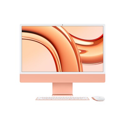 Image of Apple iMac 24" Retina 4,5K 2023 M3/16/2TB 10C GPU Orange Num BTO