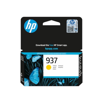 Original günstig Kaufen-HP 937 / 4S6W4NE Original Druckerpatrone Gelb Instant Ink. HP 937 / 4S6W4NE Original Druckerpatrone Gelb Instant Ink <![CDATA[• HP 937 Tintenpatrone (4S6W4NE) • Farbe: Gelb • Ergiebigkeit: Bis zu 800 Seiten • Kompatibel zu: OfficeJet Pro 9110b, Of