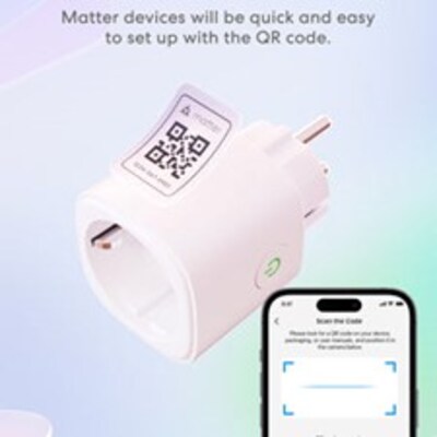 Meross  Smart Wi-Fi Plug with Energy Monitor Non-HomeKit (1 Pack) | 06973696566584