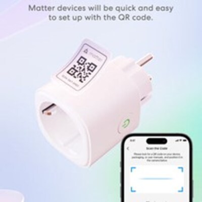 Meross Smart Wi-Fi Plug with Energy Monitor Non-HomeKit (1 Pack)