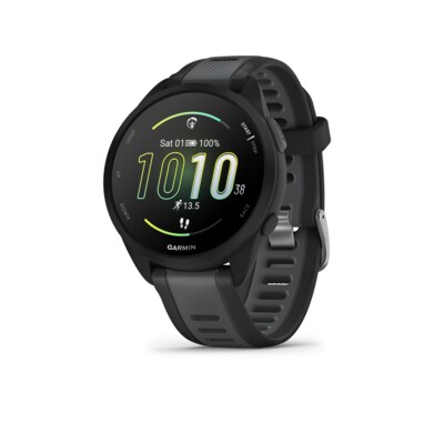 Schwarz/Grun günstig Kaufen-Garmin Forerunner 165 Schwarz/Schiefergrau. Garmin Forerunner 165 Schwarz/Schiefergrau <![CDATA[• 3,4 cm (1,2 Zoll) AMOLED Display • 7 Tage Akkulaufzeit • Kunststoff Gehäuse • Wasserdichtigkeit: 5 ATM]]>. 