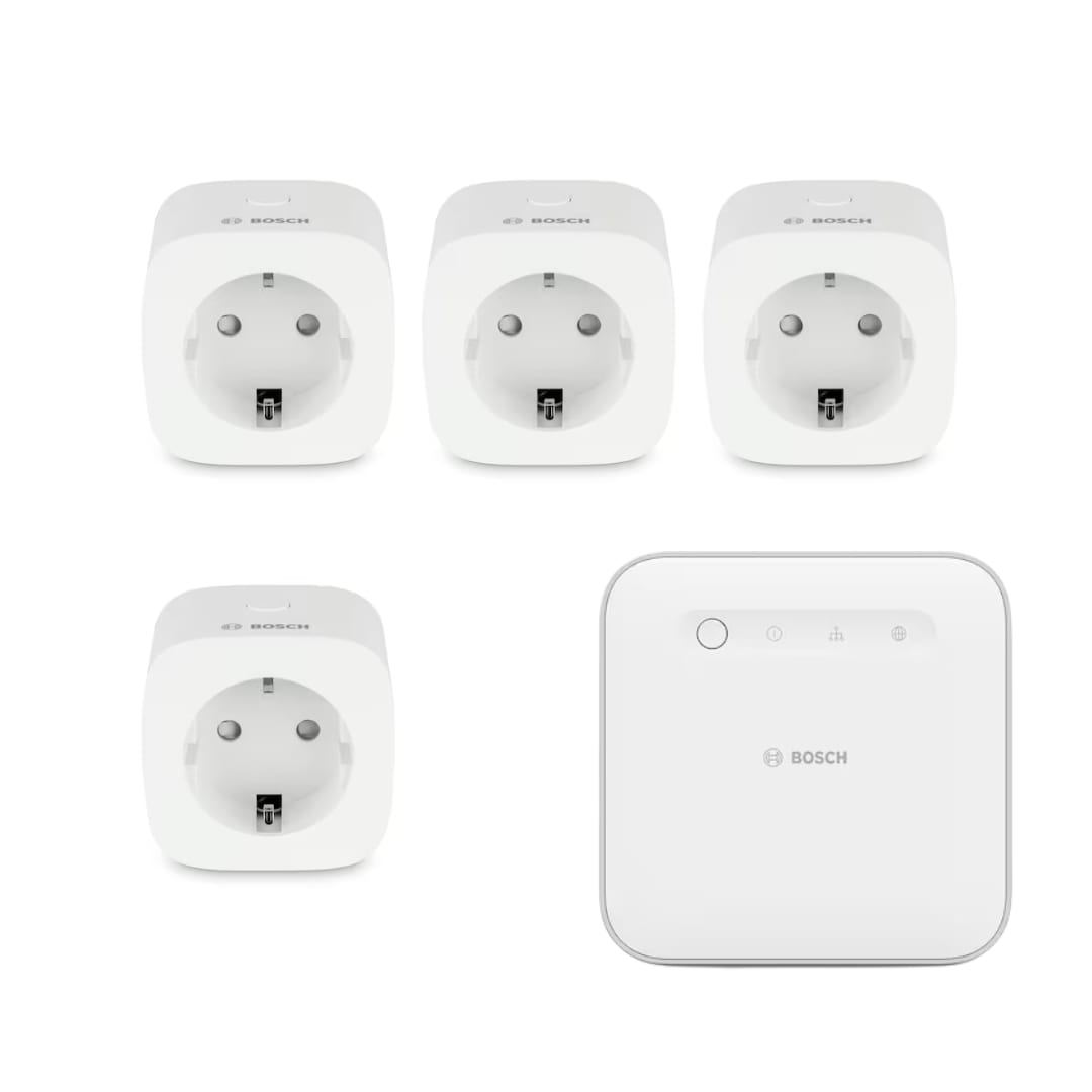 Bosch Smart Home Starter Set Energiesparen &bull; 4x Smart Plug Zwischenstecker