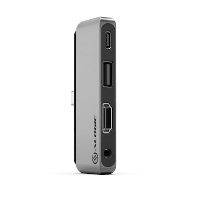 Usb Hub günstig Kaufen-ALOGIC USB-C Anchor HDMI Hub. ALOGIC USB-C Anchor HDMI Hub <![CDATA[• 4-in-1-USB-C-Anker-HDMI-Hub • HDMI 4K bei 30 Hz • USB-C (PD 60 W) • 3,5-mm-Audiobuchse]]>. 