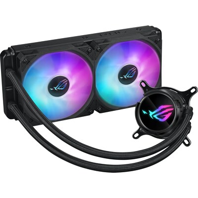 PC/Intel günstig Kaufen-ASUS ROG Strix LC III 240 ARGB Komplettwasserkühlung für AMD und Intel CPU. ASUS ROG Strix LC III 240 ARGB Komplettwasserkühlung für AMD und Intel CPU <![CDATA[• Komplettwasserkühlung mit 400 mm Radiator • Intel: LGA 1150, 1151, 1