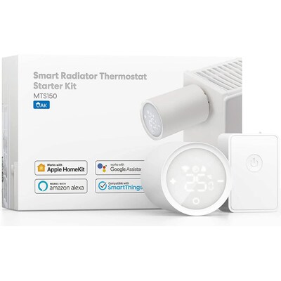 Alexa günstig Kaufen-Meross Smart Thermostat Ventil. Meross Smart Thermostat Ventil <![CDATA[• Genauigkeit: ±0,5°C • Sollwertbereich: 5~35°C • Kompatibel mit Amazon Alexa, Gogle Home und Apple HomeKit • Funkstandard(s): Funk, WLAN • Lieferumfang:]]>. 