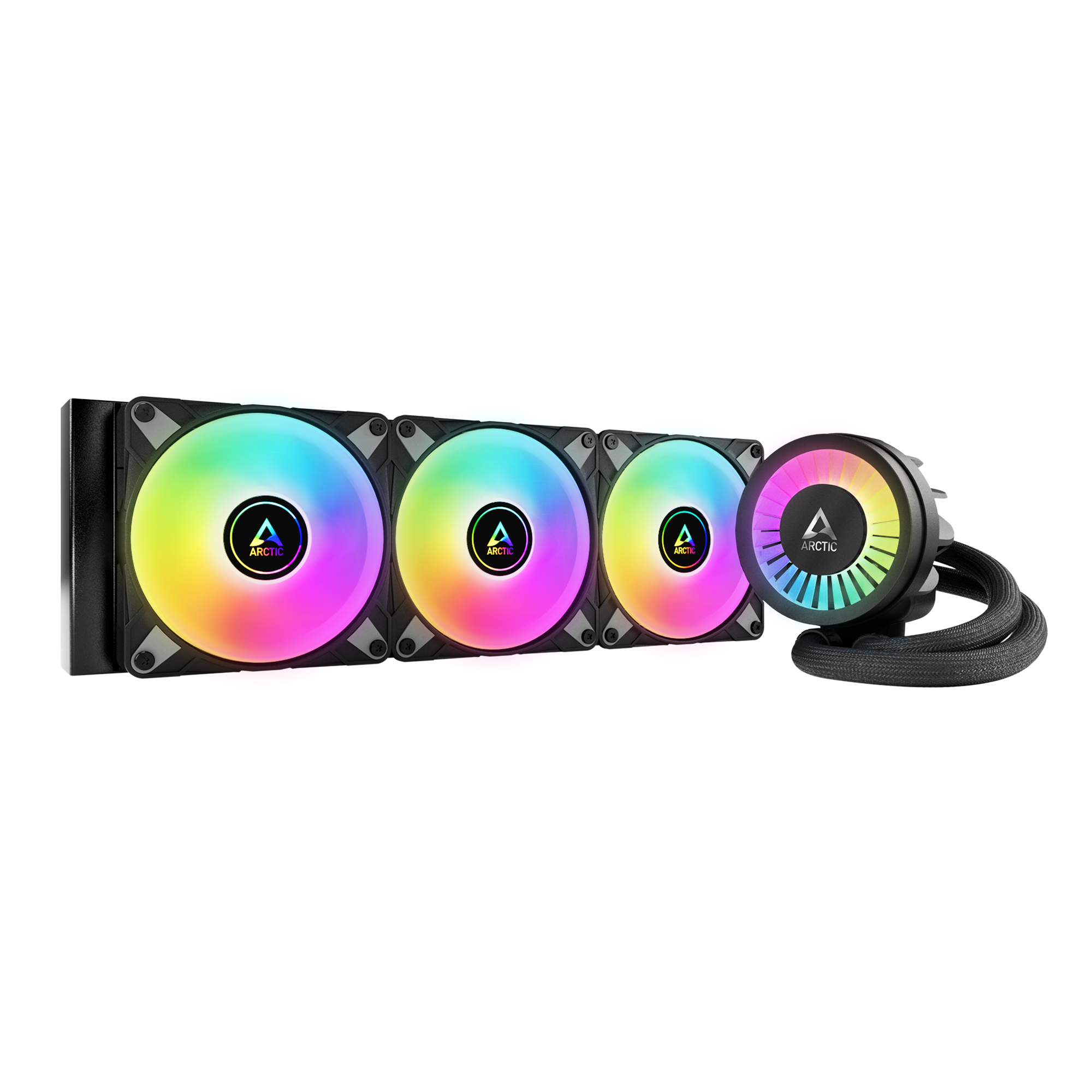 Arctic Liquid Freezer III 360 A-RGB Black Komplettwasserk&uuml;hlung f&uuml;r AMD Intel