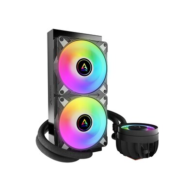 RGB RT günstig Kaufen-Arctic Liquid Freezer III 240 A-RGB Black Komplettwasserkühlung für AMD Intel. Arctic Liquid Freezer III 240 A-RGB Black Komplettwasserkühlung für AMD Intel <![CDATA[• Eigenentwickelte, PWM-kontrollierte Wasserpumpe • Wartungsfreie