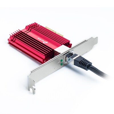 20 01 günstig Kaufen-TP-LINK TX401 - 10 Gigabit PCI Express Netzwerk Adapter. TP-LINK TX401 - 10 Gigabit PCI Express Netzwerk Adapter <![CDATA[• 10 Gigabit PCI Express Netzwerk Adapter • 1× PCI Express 3.0 x4, 1× RJ45 Gigabit/Megabit Port • Abmessung: 120,8 × 98,2 ×