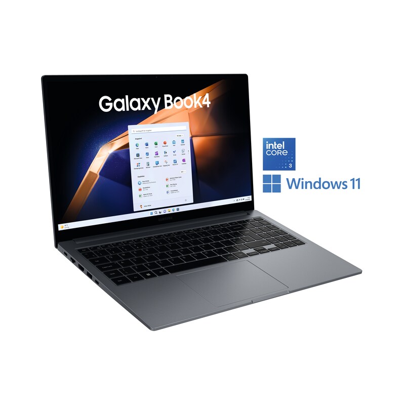 SAMSUNG Galaxy Book4 15,6" Core 3 100U 8GB/256GB SSD Win11 NP750XGK-KB5DE