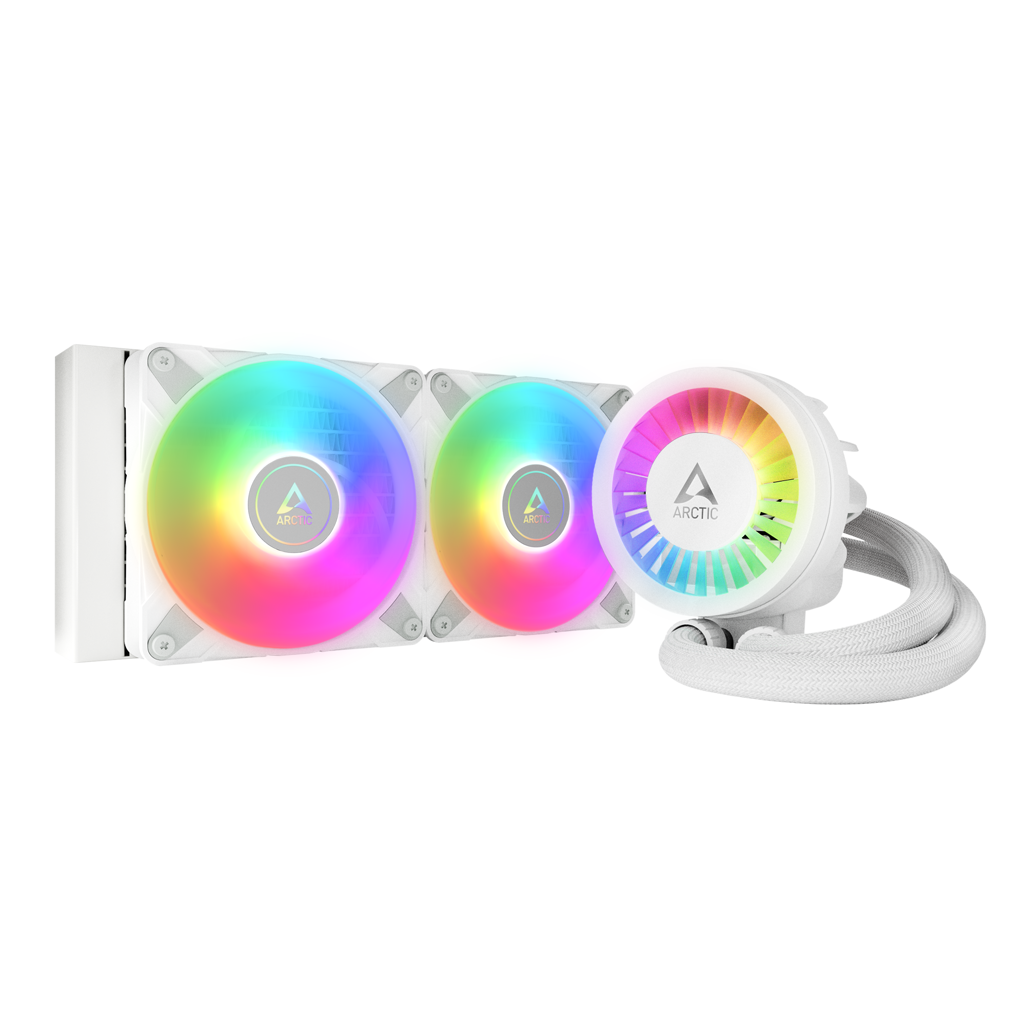 Arctic Liquid Freezer III 240 A-RGB White Komplettwasserk&uuml;hlung f&uuml;r AMD Intel