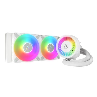 Image of Arctic Liquid Freezer III 240 A-RGB White Komplettwasserkühlung für AMD Intel