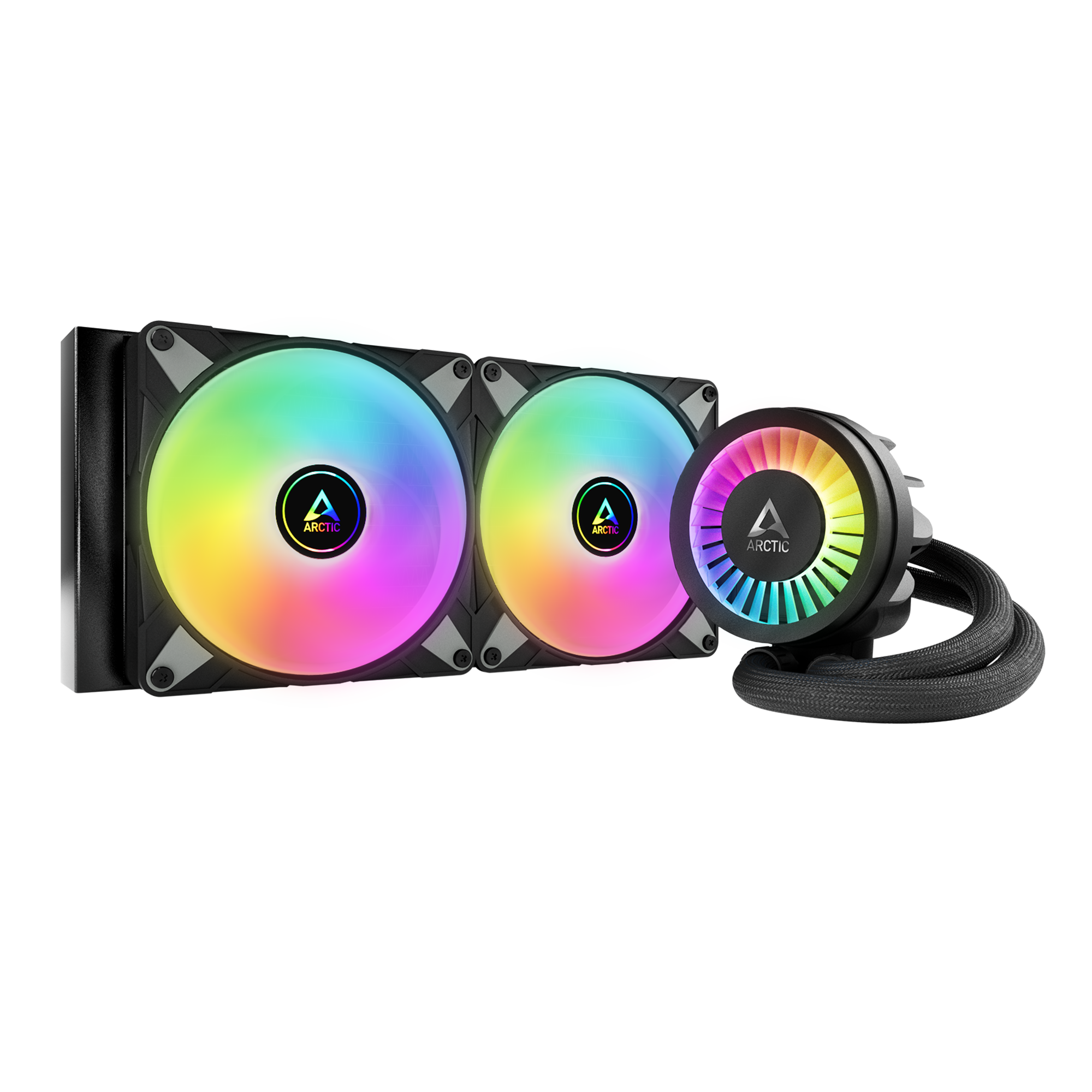 Arctic Liquid Freezer III 280 A-RGB Black Komplettwasserk&uuml;hlung f&uuml;r AMD Intel