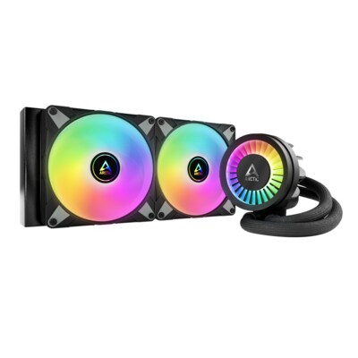 Image of Arctic Liquid Freezer III 280 A-RGB Black Komplettwasserkühlung für AMD Intel