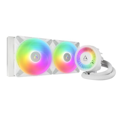 PC/Intel günstig Kaufen-Arctic Liquid Freezer III 280 A-RGB White Komplettwasserkühlung für AMD Intel. Arctic Liquid Freezer III 280 A-RGB White Komplettwasserkühlung für AMD Intel <![CDATA[• Eigenentwickelte, PWM-kontrollierte Wasserpumpe • Wartungsfreie