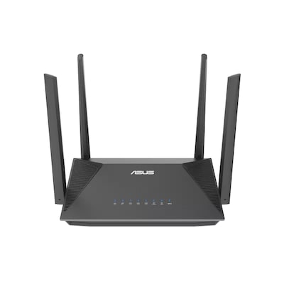 Wifi  günstig Kaufen-ASUS RT-AX52 AX1800 AiMesh kombinierbarer Router. ASUS RT-AX52 AX1800 AiMesh kombinierbarer Router <![CDATA[• WiFi 6, 1800 Mbit/s, Instant Guard, integriertes VPN, WPA3 • Frequenz: 1.2G Hz / 5 GHz • Unterstützt den 802.11ax WiFi-Standard • 4 Ante