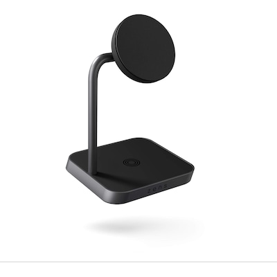 Magnetic Wireless günstig Kaufen-Zens Aluminium Series 2 in 1 Magnetic Wireless Office Charger 2 - schwarz. Zens Aluminium Series 2 in 1 Magnetic Wireless Office Charger 2 - schwarz <![CDATA[• 2 in 1 Magnetic Wireless Office Charger • Lädt ein MagSafe (iPhone 12 und neuer) & AirPods