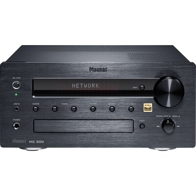 digital  günstig Kaufen-Magnat MC 200 Stereo Netzwerk/CD/DAB/FM-Receiver schwarz. Magnat MC 200 Stereo Netzwerk/CD/DAB/FM-Receiver schwarz <![CDATA[• Kompakter High-End Stereo Netzwerk/CD/DAB/FM-Receiver • Verstärker und Digital/Analog-Wandler in Hi-Res Qualität • Hochwe