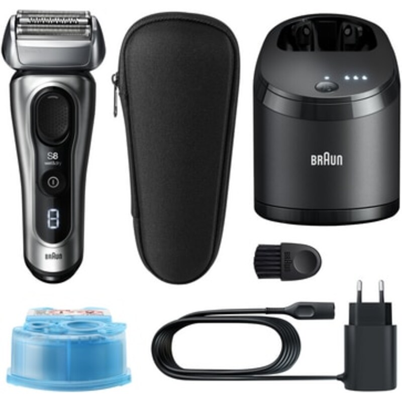 Braun Series 8 8450cc Wet & Dry Herrenrasierer schwarz