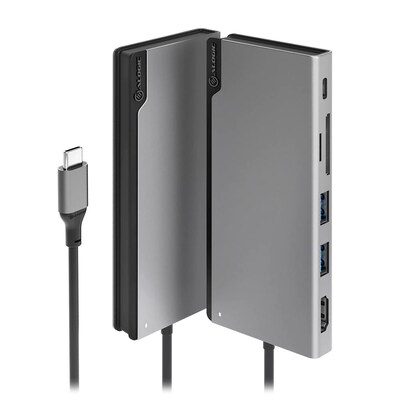 charge:dock günstig Kaufen-ALOGIC Ultra USB-C Dock UNI Space Grey. ALOGIC Ultra USB-C Dock UNI Space Grey <![CDATA[• Power Delivery 3.0 • 100 Watt PD • LxBxH: x x mm]]>. 