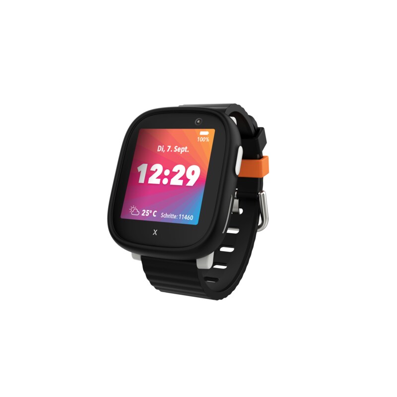 XPLORA X6 Play connect Kinder-GPS-Smartwatch, Telefonfunktion schwarz