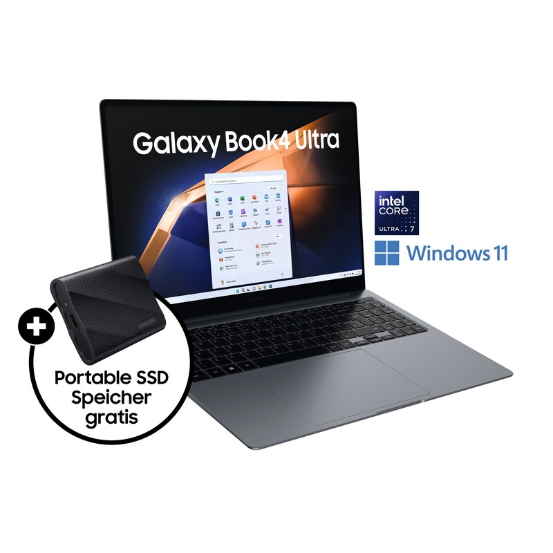 SAMSUNG Galaxy Book4 Pro 16"WQXGA+ Ultra 7 155H 16/512GB SSD Win11