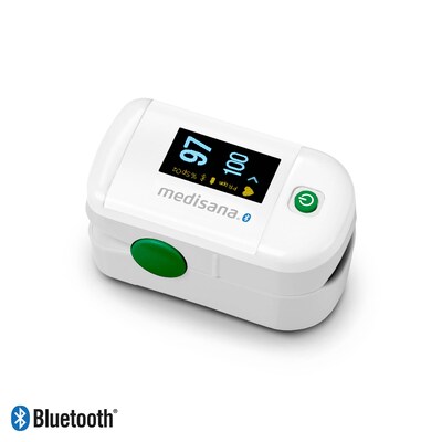 Con Blue günstig Kaufen-Medisana PM 100 connect Pulsoximeter. Medisana PM 100 connect Pulsoximeter <![CDATA[• Pulsoximeter zur Messung der Blutsauerstoffsättigung • Datenübertragung mit Bluetooth® Smart (4.0) • Messwertdarstellung auf OLED-Display • Einfache „One To
