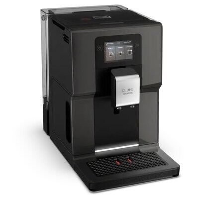 extra hoch günstig Kaufen-Krups EA 872B10 Kaffee-Vollautomat Schwarz. Krups EA 872B10 Kaffee-Vollautomat Schwarz <![CDATA[• Kompakt-Vollautomat der Extraklasse • Programmierung aller Kaffeespezialitäten • Kompaktes Design mit hochwertigen Ausstattungsmerkmalen • Automatis