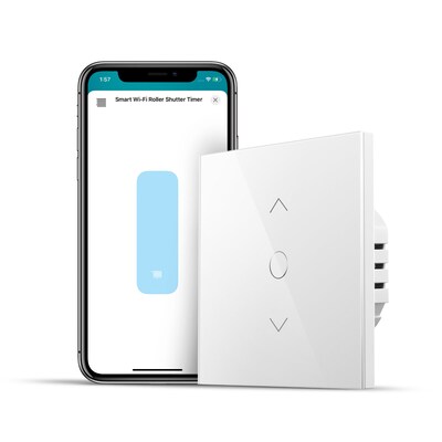 Neu Ohne günstig Kaufen-Meross Smart WiFi Roller Shutter Timer. Meross Smart WiFi Roller Shutter Timer <![CDATA[• Neutrales und elegantes Design • Touchpad ohne Delay • Sprachsteuerung • Steuerbar via Meross-App • Mit Timer zur Erstellung von Zeitplänene]]>. 