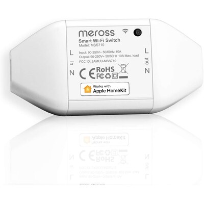 smart home günstig Kaufen-Meross Smart Wi-Fi Switch Non-HomeKit. Meross Smart Wi-Fi Switch Non-HomeKit <![CDATA[• Einfache Selbstinstallation • Sprachsteuerung • Steuerbar via Meross-App • Timer-Funktion • Lieferumfang:]]>. 