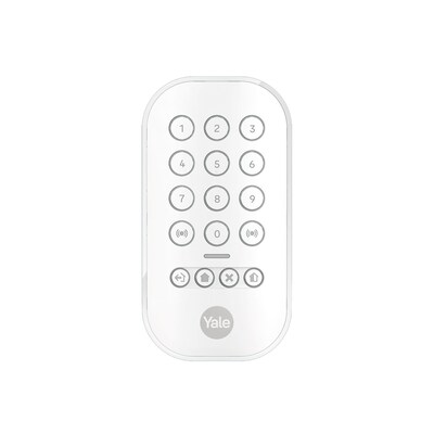 Keypad günstig Kaufen-Yale Smart Alarm Keypad - Tastenfeld. Yale Smart Alarm Keypad - Tastenfeld <![CDATA[• Horizon+ Technologie: RF mit großer Reichweite (1 km) • Zwei-Wege-Funkkommunikation bei 868Mhz • Deaktivierung oder Teilscharfschaltung (Alarm Zuhause) • Vollst