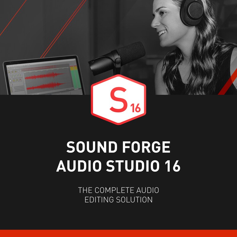 Magix SOUND FORGE Audio Studio 16 Download Code
