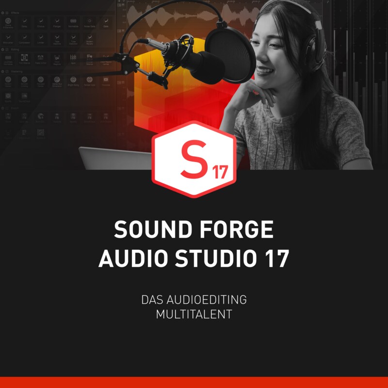 Magix SOUND FORGE Audio Studio 17 Download Code