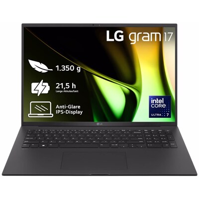 LG gram 17" WQXGA Core Ultra 7 16GB/1TB SSD Win11 Pro schwarz 17Z90S-G.AP78G