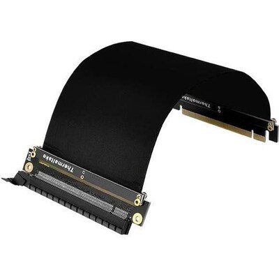 Flexibel günstig Kaufen-Thermaltake Gaming PCIe x16 Riser Kabel 200mm. Thermaltake Gaming PCIe x16 Riser Kabel 200mm <![CDATA[• Riserkabel zur horizontalen Installation von Grafikkarten • Einfache Installation • Flexibel, unterstützt AMD- und Intel Mainboards • Kablelä