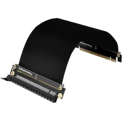the Horizon günstig Kaufen-Thermaltake Gaming PCIe x16 Riser Kabel 200mm. Thermaltake Gaming PCIe x16 Riser Kabel 200mm <![CDATA[• Riserkabel zur horizontalen Installation von Grafikkarten • Einfache Installation • Flexibel, unterstützt AMD- und Intel Mainboards • Kablelä