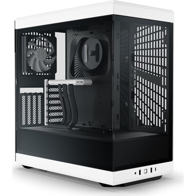 midi mit günstig Kaufen-HYTE Y40 White ATX MidiTower Gaming Gehäuse weiß/schwarz, Seitenfenster. HYTE Y40 White ATX MidiTower Gaming Gehäuse weiß/schwarz, Seitenfenster <![CDATA[• ATX Gaming Gehäuse, Midi Tower mit Seitenfenster, Schwarz/Weiß • Für Mai