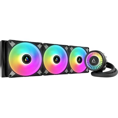 420 x günstig Kaufen-Arctic Liquid Freezer III 420 A-RGB Komplettwasserkühlung für AMD und Intel CPU. Arctic Liquid Freezer III 420 A-RGB Komplettwasserkühlung für AMD und Intel CPU <![CDATA[• Eigenentwickelte, PWM-kontrollierte Wasserpumpe • Wartungsf