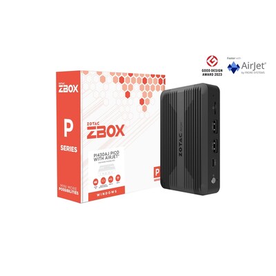 ZOTAC ZBOX pico PI430AJ mit AirJet Mini-PC i3-N300 8GB/512GB Intel UHD Win11