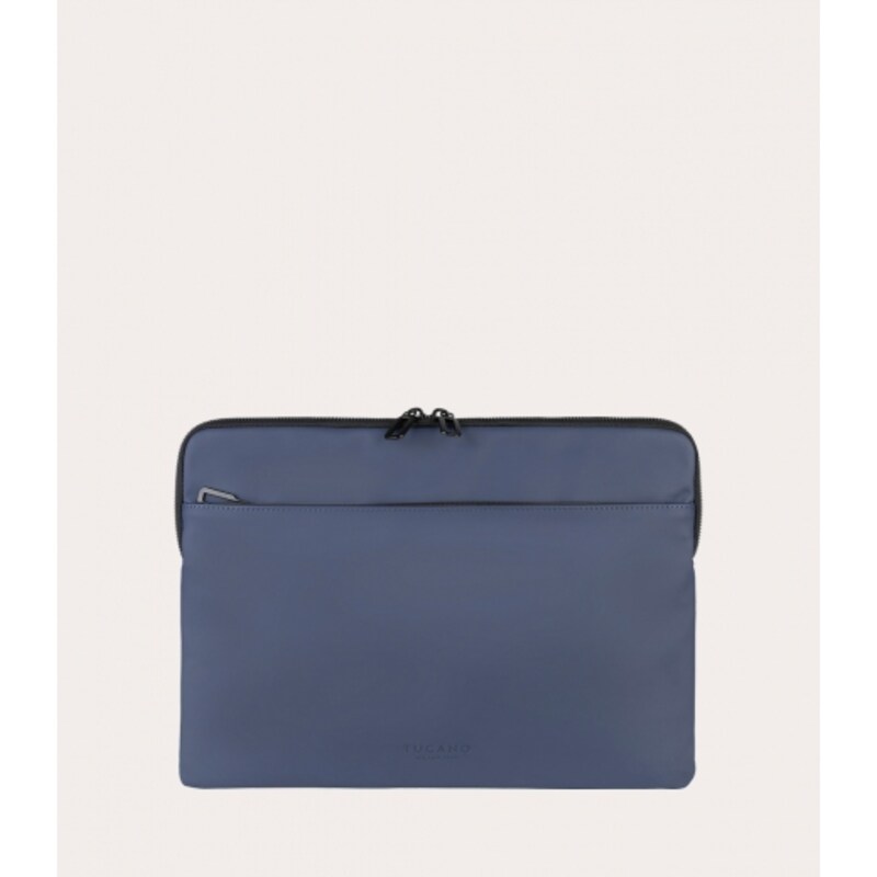 Sleeve Notebooktasche günstig Kaufen-Tucano Gommo Notebooktasche Sleeve mit Vorderfach 13-14" blau. Tucano Gommo Notebooktasche Sleeve mit Vorderfach 13-14" blau <![CDATA[• Notebooktasche aus • Farbe: Blau, kompatibel zu 13 -15