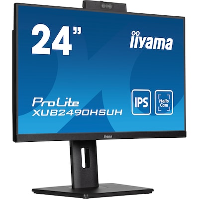 BC 6 günstig Kaufen-iiyama ProLite XUB2490HSUH-B1 60,4cm (23,8") FHD IPS Monitor HDMI/DP Webcam. iiyama ProLite XUB2490HSUH-B1 60,4cm (23,8") FHD IPS Monitor HDMI/DP Webcam <![CDATA[• Energieeffizienzklasse: D • Größe: 60,4 cm (23,8 Zoll) 16:9, Auflösung: 1.92