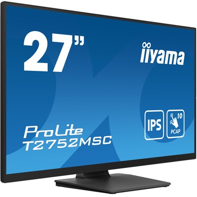 iiyama ProLite T2752MSC-B1 68,6cm (27") FHD IPS Multi-Touch Monitor HDMI/DP/USB