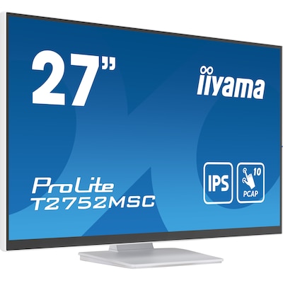 HD 2 günstig Kaufen-iiyama ProLite T2752MSC-W1 68,6cm (27") FHD IPS Multi-Touch Monitor weiß HDMI/DP. iiyama ProLite T2752MSC-W1 68,6cm (27") FHD IPS Multi-Touch Monitor weiß HDMI/DP <![CDATA[• Energieeffizienzklasse: E • Größe: 68,6 cm (27 Zoll) 16:9