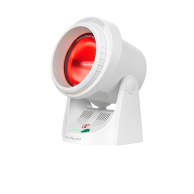 Rot LED günstig Kaufen-Medisana IR 850 Infrarotlampe. Medisana IR 850 Infrarotlampe <![CDATA[• Infrarotlampe • Dreistufiger elektronischer Timer (5, 10 oder 15 Min.) mit LED-Anzeige • Empfohlene Behandlungsentfernung: 40 cm • Einstellbarer Neigungswinkel ( - 15°-- + 35