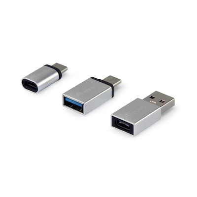 Multi USB günstig Kaufen-EQUIP 133475 OTG-Adapter für USB-C 3er Pack. EQUIP 133475 OTG-Adapter für USB-C 3er Pack <![CDATA[• 4-in-1 USB-Typ-C zu HDMI,USB-Typ-C PD und USB 3.0 Multiport-Adapter • Doppel-Monitor • Unterstützt HDMI-Auflösungen bis zu 4K bei 30Hz 