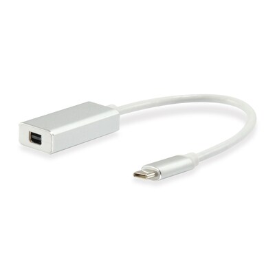 Mini CD günstig Kaufen-EQUIP 133457 USB-C auf Mini DisplayPort Adapter. EQUIP 133457 USB-C auf Mini DisplayPort Adapter <![CDATA[• 10/100/1000Mbps Übertragungsgeschwindigkeit • USB SuperSpeed 5Gbps • Integriertes Wake-on-LAN zum ferngesteuerten Starten von Rechnern • M