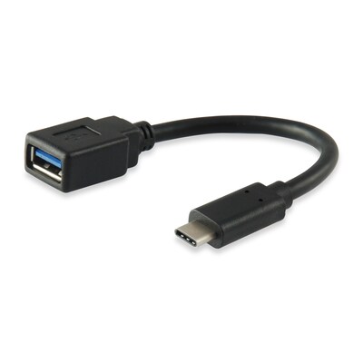 Typ D günstig Kaufen-EQUIP 133455 USB-C 3.0 Typ C auf Typ A Adapter. EQUIP 133455 USB-C 3.0 Typ C auf Typ A Adapter <![CDATA[• Unterstützt HDMI-Auflösungen bis 4000x2000, 30Hz • Aluminiumgehäuse für Wärmeableitung • Einfache Plug-and-Play-Installation • passend f