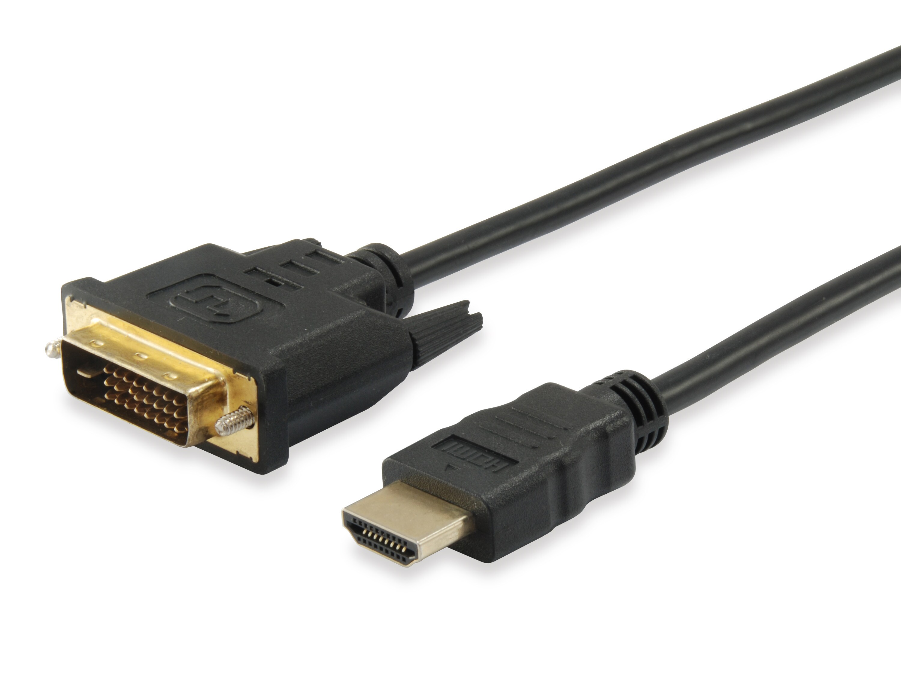 EQUIP 119322 HDMI ZU DVI-D Single Link Adapter Kabel, Stecker / Stecker, 2.0m