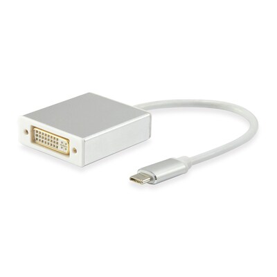 Adapter günstig Kaufen-EQUIP 133453 USB-C auf DVI-I-Dual-Link Adapter. EQUIP 133453 USB-C auf DVI-I-Dual-Link Adapter <![CDATA[• Mit beiden Anschluss USB-C &USB-A • Unterstützt SD- / MicroSD-karten bis 2 TB • USB 3.2 Gen 1 SuperSpeed 5Gbps x 1 • SD-Kartenanschluss x 1 