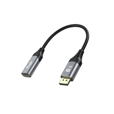 Display Port günstig Kaufen-EQUIP 133446 DisplayPort 1.4 auf HDMI Adapter, 8K/60Hz. EQUIP 133446 DisplayPort 1.4 auf HDMI Adapter, 8K/60Hz <![CDATA[• 2 x RJ45-Buchse • Voll geschirmt • Goldblitzkontakt • Pin-Konfiguration: 1: 1]]>. 